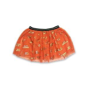 Large Girls ‘Spooky Cute’ Orange Tulle Halloween Skirt NWT”